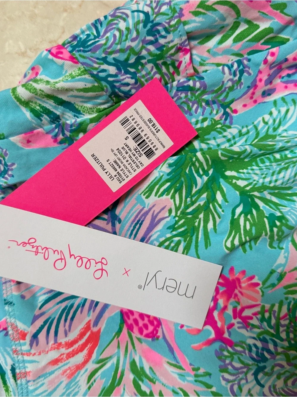 Lilly Pulitzer Skort. New with tags. Size small.